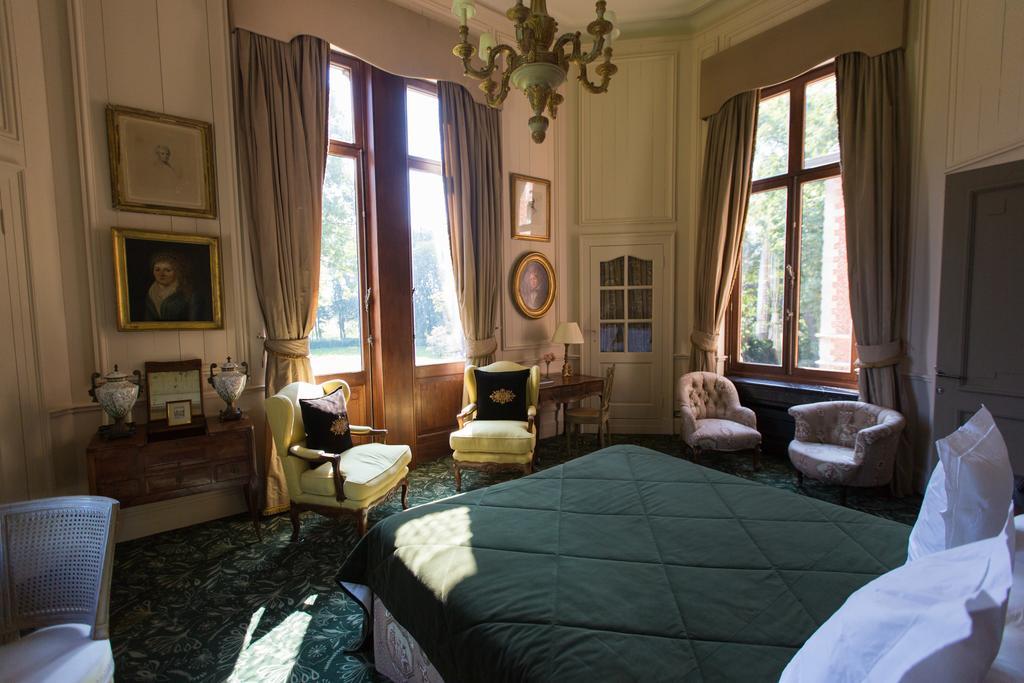 B&B Exclusive Guesthouse Chateau De Spycker Brugge Kamer foto
